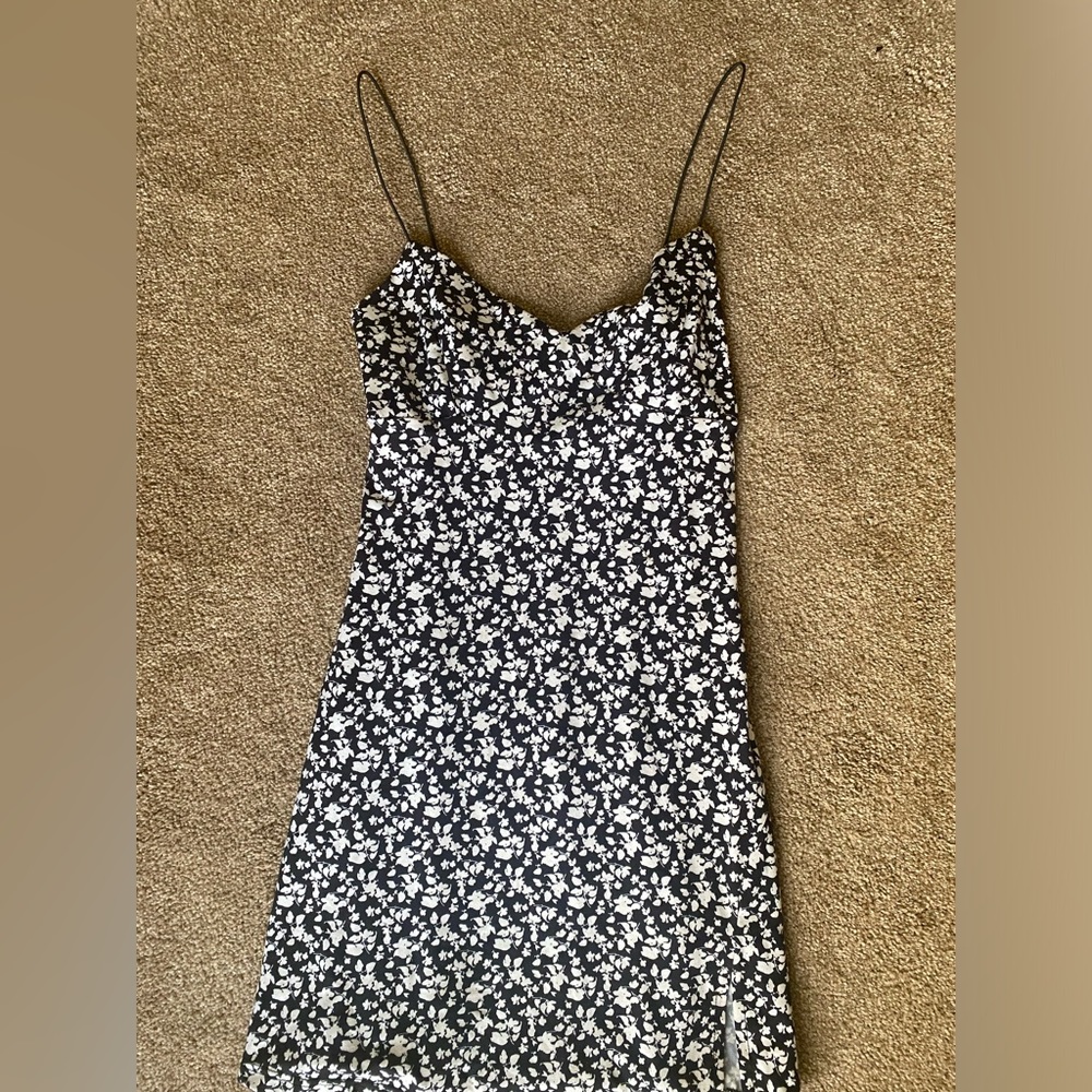 PaperMoon black floral dress